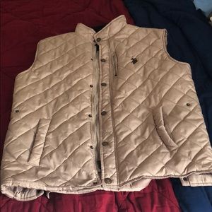 Quilted Polo Assn vest